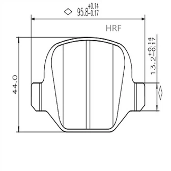 Pastillas de Freno Delantero para Fiat 500