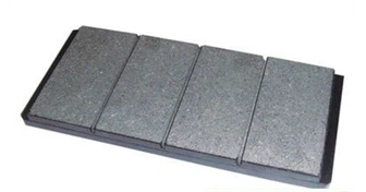 Pastilla de freno de turbina eólica